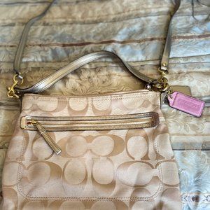 COACH Signature Fabric Bag